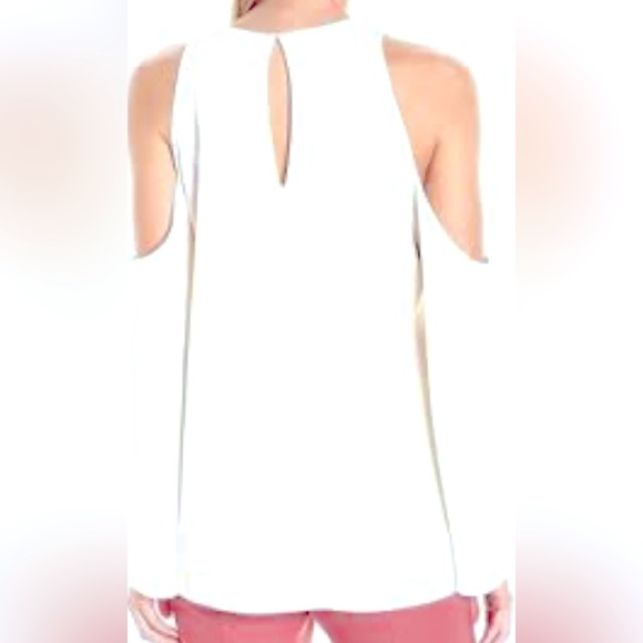 Theory Sarver Cold Shoukder blouse - Picture 6 of 6